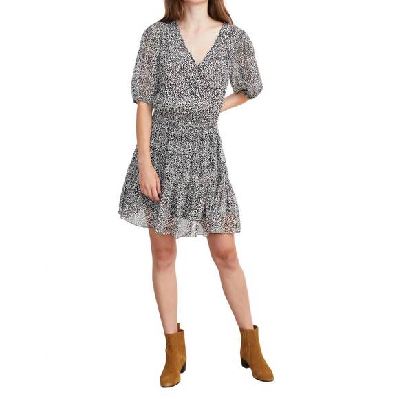 NEW VELVET BY GRAHAM & SPENCER saskia dress in leopard - Picture 1 of 3